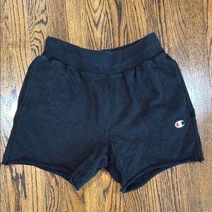 Champion Black Casual Shorts